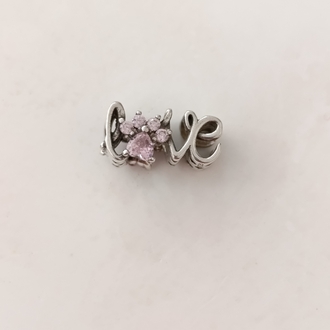 Gümüş Love Charm