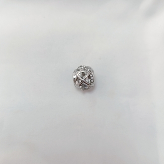 Yuvarlak Taşlı Charm