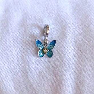Mavi Kelebek Charm