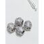 Taşlı yuvarlak charm