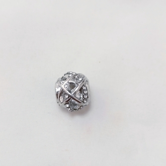 Yuvarlak Taşlı Charm