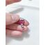 Pembe kırmızılı balon charm