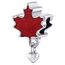 Çınar yaprağı charm