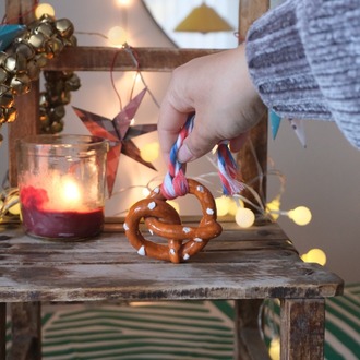 pretzel duvar süsü