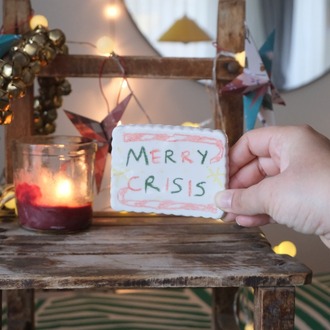 merry crisis duvar süsü