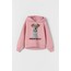 FRIDAY MOOD KÖPEK DETAYLI KAPÜŞONLU SWEATSHIRT