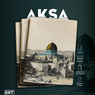 Aksa Defter (Dikişli Cilt Çizgisiz/ Soft Touch)