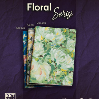 Floral Seri (Dikişli Cilt/ Çizgisiz)