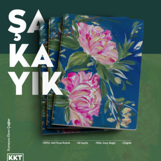Şakayık Defter (Çizgisiz / Dikişli Cilt)