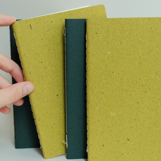 Yağ Yeşili Kraft Defter