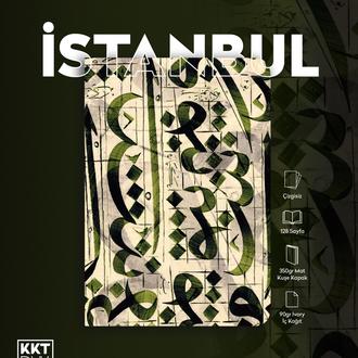 İstanbul Defter (Amerikan Cilt Çizgisiz/ Soft Touch)