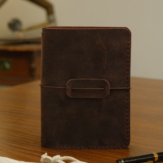 Crazy Deri Acı Kahve Traveler Journal