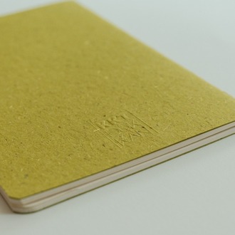 Yağ Yeşili Kraft Defter