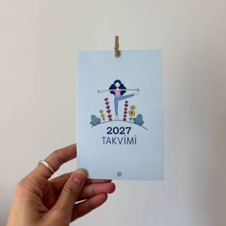 2027 Masaüstü Takvim