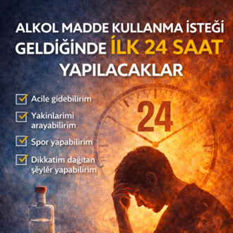 Alkol- Madde Kullanma İsteği ile Başa Çıkma Rehberi