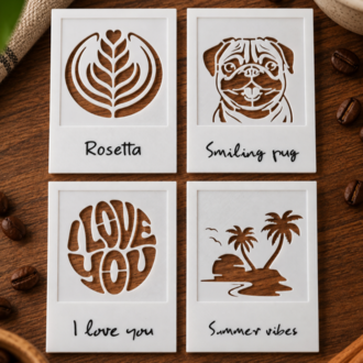 KLON Latte Art Camera – Coffee Art Kahve Süsleme ve Desen Aparatı