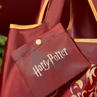  X SHEGLAM Harry Potter Badge Printed Bez Çanta