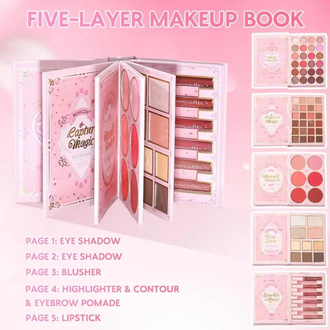 Multi Functional Makeup Book Set