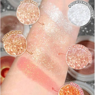 SHEGLAM Glowchi Bouncy Highlighter - Red Bean