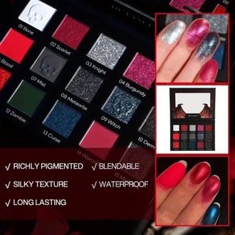 15 Renk Gothic Smoky Eyes Far Paleti
