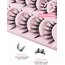 Cute Manga Lash 5 Çift Takma Kirpik Seti