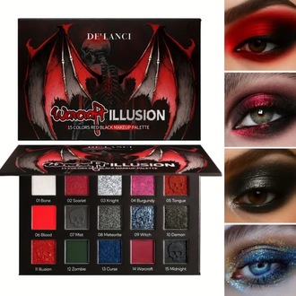 15 Renk Gothic Smoky Eyes Far Paleti