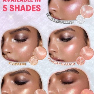 SHEGLAM Glowchi Bouncy Highlighter - Red Bean