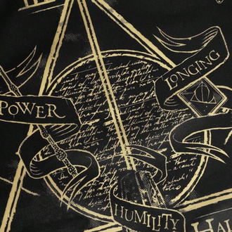  X SHEGLAM Harry Potter Badge Printed Bez Çanta