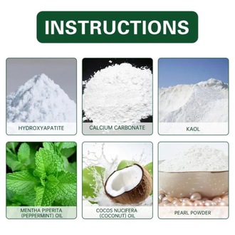 YILEST Natural Coconut Oil & Mint Beyazlatıcı Diş Tozu