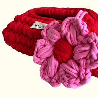 KNOT Pouch/Red Hot