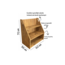 Çocuk Kitaplık ve Raf / Montessori Bookshelf and Shelf