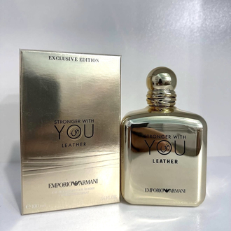 Armani Stronger With You Leather 100 ML