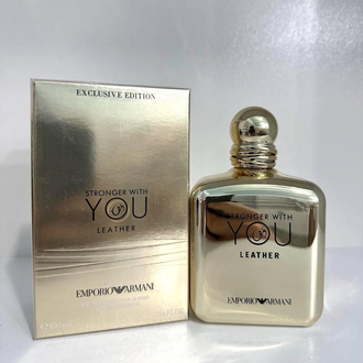 Armani Stronger With You Leather 100 ML