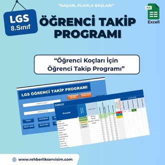 LGS ÖĞRENCİ TAKİP PROGRAMI-EXCELL