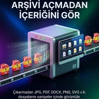 ZipLens v1.1.0: Arşivlerinize Açılan Profesyonel Pencereniz!