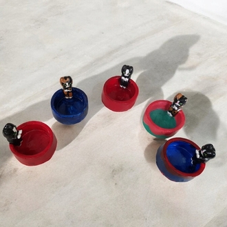 Üşüyen Keduş Tealight Mumluk