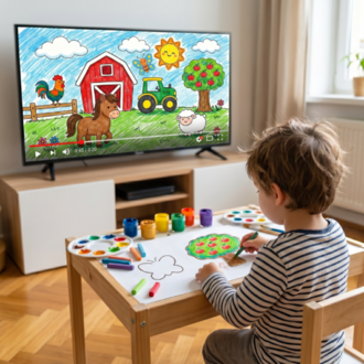 KogitoKids Çiftlikte Bir Gün (16 Parça)