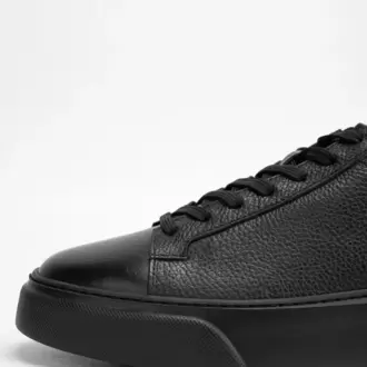 Stil Sahibi Erkekler İçin Siyah Sneaker