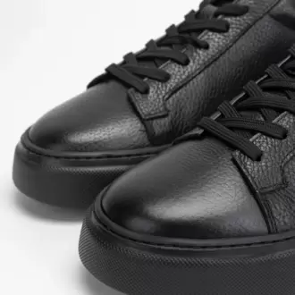 Stil Sahibi Erkekler İçin Siyah Sneaker
