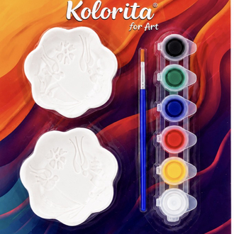 Koloritaforart 2 li cini tabak seti