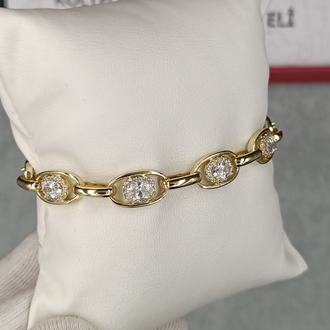 TAŞLI BİLEZİK (17+2 CM)