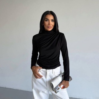 SİYAH SANDY BLUZ