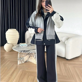 LACİVERT PREMIUM KATMAN GÖRÜNÜMLÜ TAKIM
