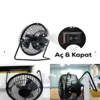  Usb'li Sessiz Mini Masaüstü Vantilatör Fan Ultra Güçlü Esinti Sessiz Ayarlanabilir 