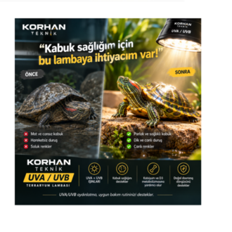 Mandallı Lamba Tutacağı Sürüngen Lambası Uva/Uvb  25 W Lamba Dahil