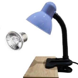 Mandallı Lamba Tutacağı sürüngen Isı lambası 25 W Lamba Dahil