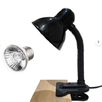 Mandallı Lamba Tutacağı Sürüngen Lambası Uva/Uvb  25 W Lamba Dahil