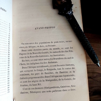 Abel Hovelacque — Les Nègres de l’Afrique Sus-Équatoriale | 1889 - İlk Baskı