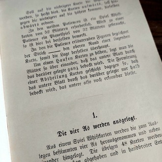 Das Buch aller Patiencen | Circa 1900