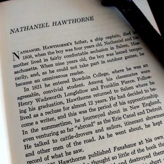 Nathaniel Hawthorne — The Seven of Seven Gables * 1950's